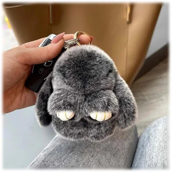 🔥Hot Sale 49% Off🔥-Handmade Soft Charms Bunny Keychain🐰